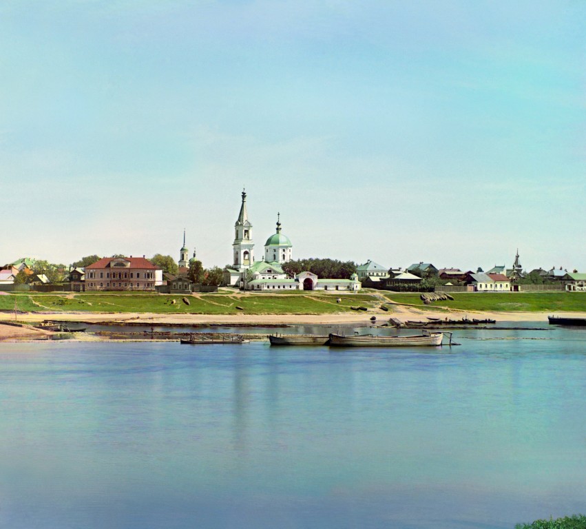 Екатерининский женский монастырь. Церковь Екатерины, Тверь (Тверь, город, Тверская область). архивная фотография, Фото 1910 г. С.М. Проскудина-Горского из фондов Библиотеки Конгресса США; реставратор Ирина Веселова