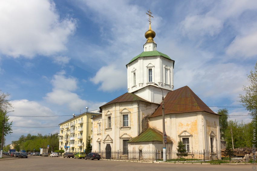 Тверь. Церковь Успенский Отроч мужской монастырь. Успения Пресвятой Богородицы. фасады