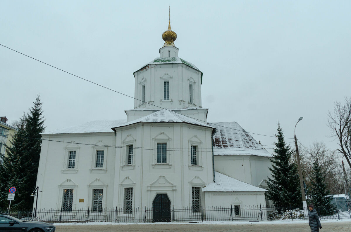 Церковь Успенский Отроч мужской монастырь. Успения Пресвятой Богородицы, Тверь (Тверь, город, Тверская область). фасады