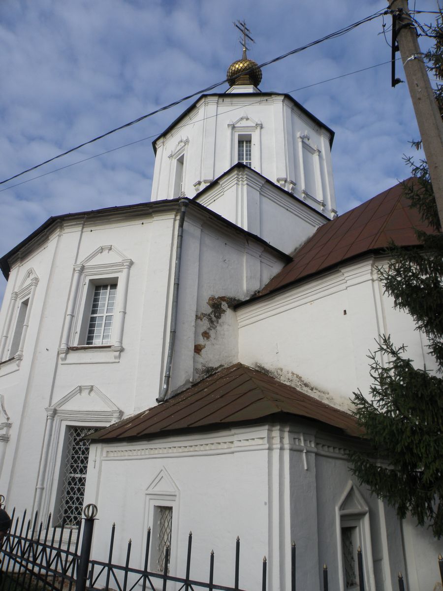 архитектурные детали. Успенский Отроч мужской монастырь. Церковь Успения Пресвятой Богородицы, Тверь (Тверь, город, Тверская область)