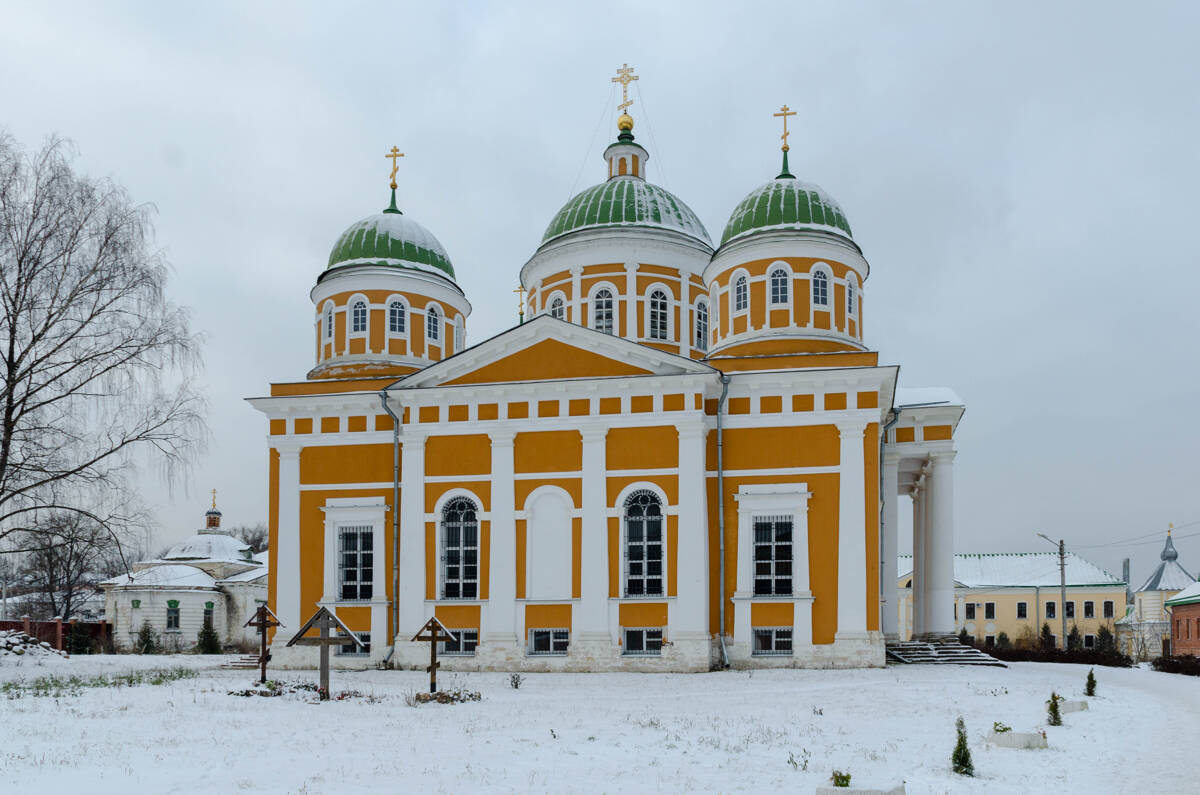 Христорождественский монастырь. Собор Рождества Христова, Тверь (Тверь, город, Тверская область). фасады