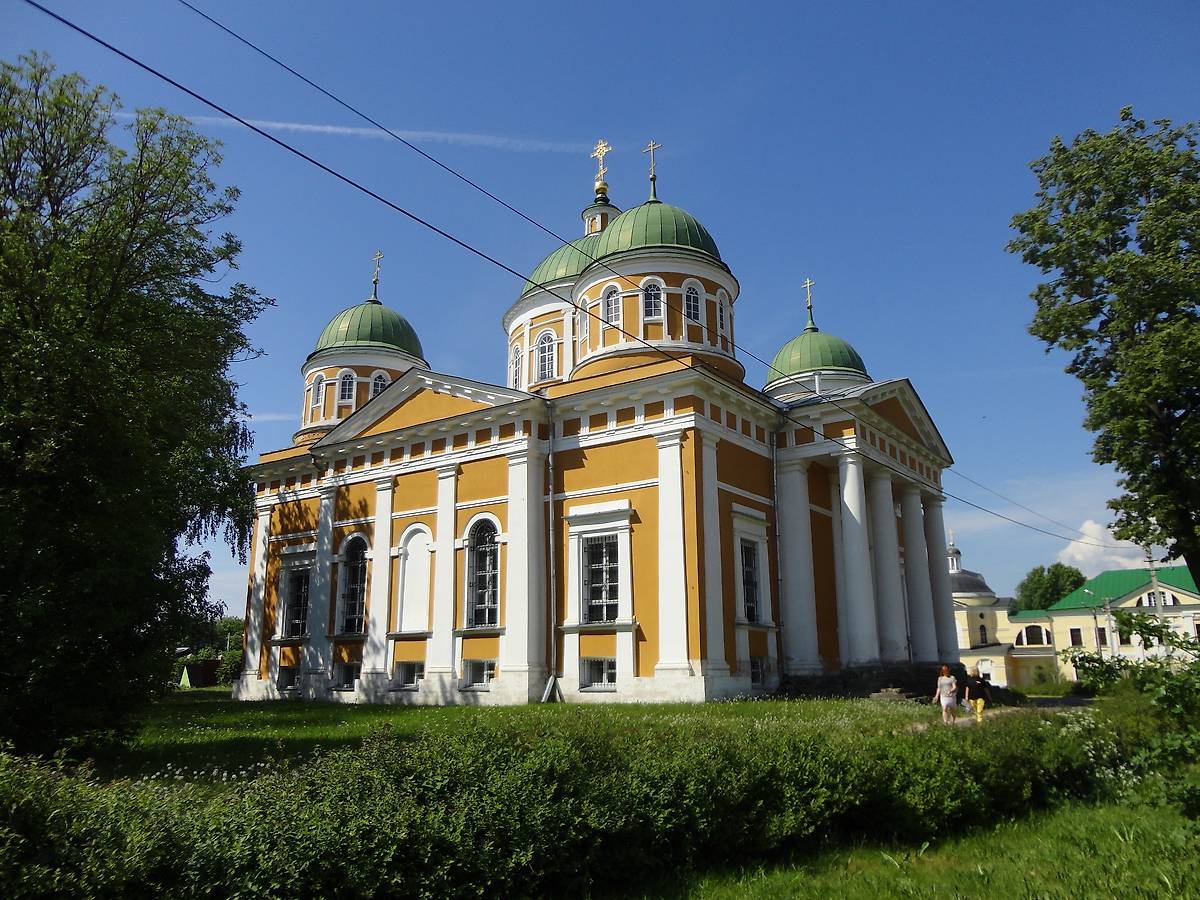 фасады. Христорождественский монастырь. Собор Рождества Христова, Тверь (Тверь, город, Тверская область)
