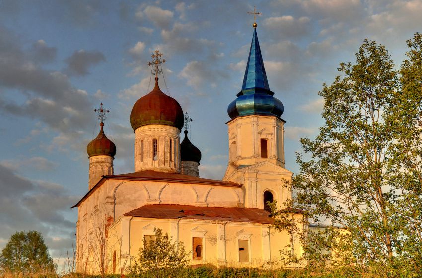 Церковь Успения Пресвятой Богородицы, Иванищи (Иваниши) (Старицкий район, Тверская область). фасады
