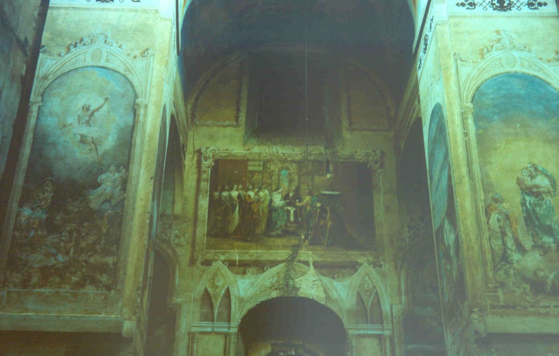 Иванищи (Иваниши). Церковь Успения Пресвятой Богородицы. интерьер и убранство, 1994