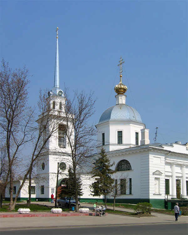 Церковь Воскресения Христова за Волгой, Тверь (Тверь, город, Тверская область). фасады, Вид с юго-запада