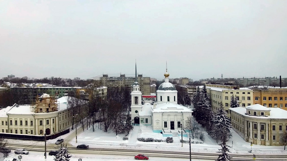 Церковь Воскресения Христова за Волгой, Тверь (Тверь, город, Тверская область). общий вид в ландшафте