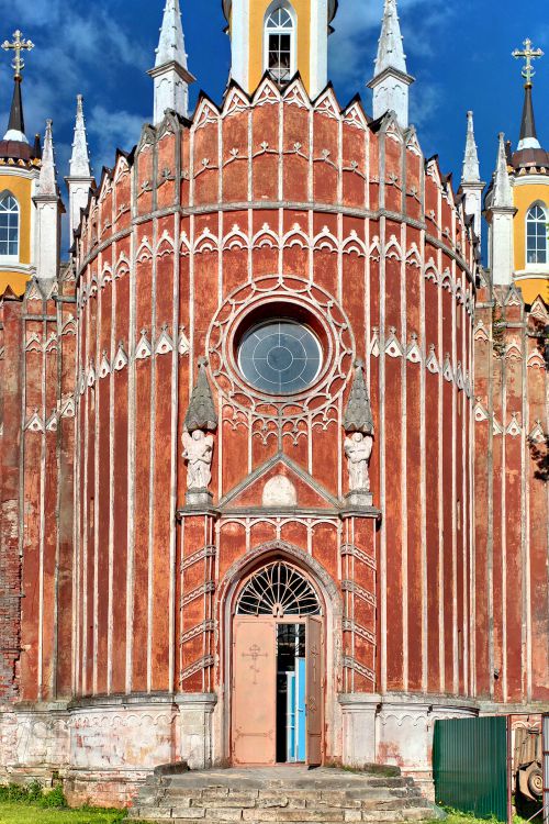 Церковь Спаса Преображения, Красное (Старицкий район, Тверская область). архитектурные детали