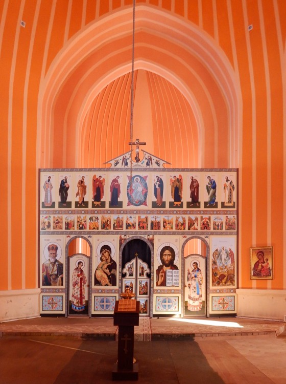 Церковь Спаса Преображения, Красное (Старицкий район, Тверская область). интерьер и убранство