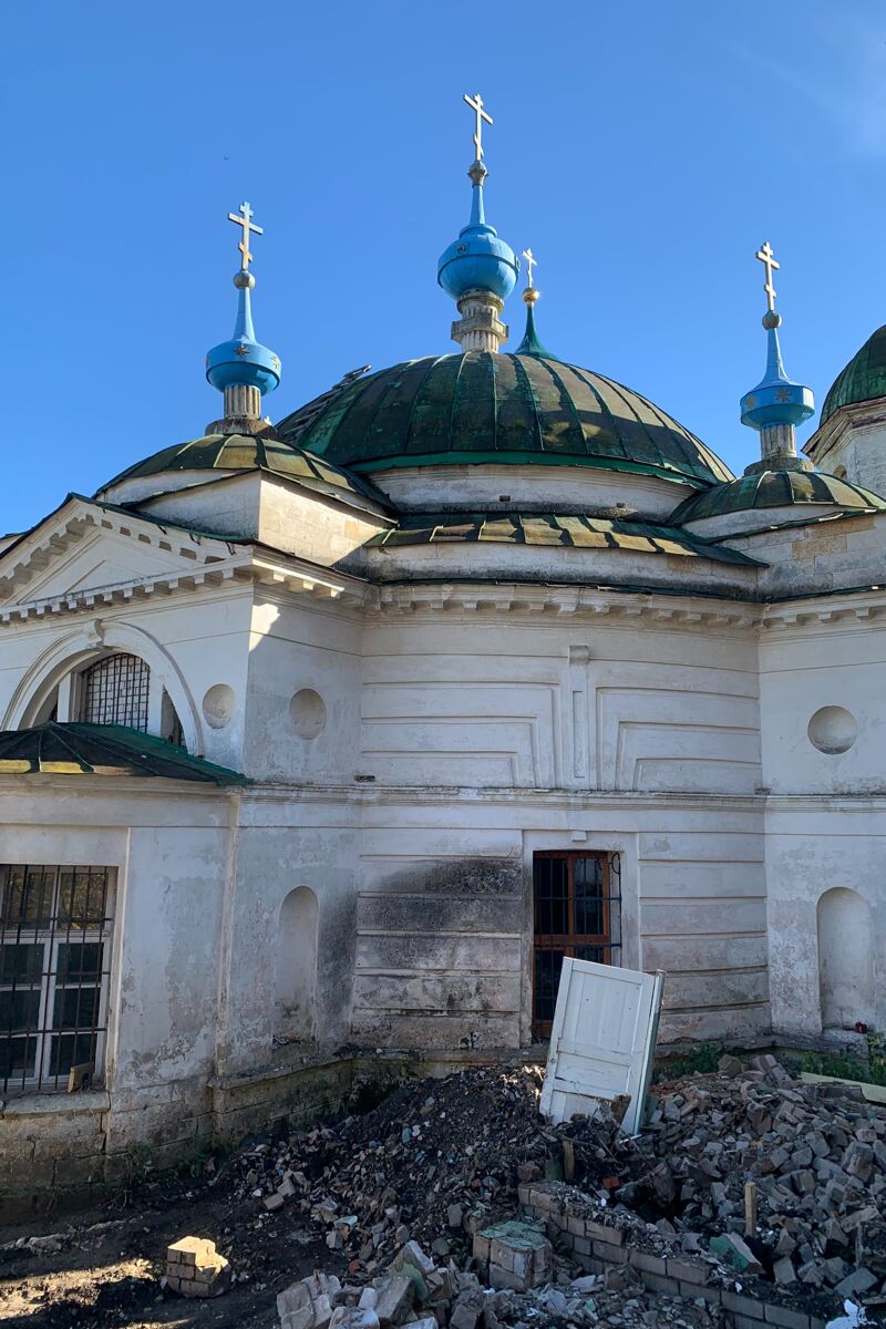 Церковь Рождества Пресвятой Богородицы, Старица (Старицкий район, Тверская область). архитектурные детали