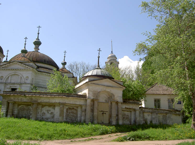 Церковь Рождества Пресвятой Богородицы, Старица (Старицкий район, Тверская область). дополнительная информация, вид с Северо-Востока