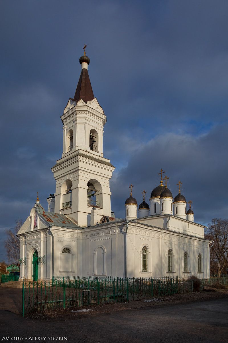 фасады. Церковь Троицы Живоначальной 