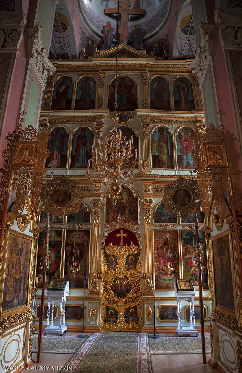 интерьер и убранство. Церковь Троицы Живоначальной 