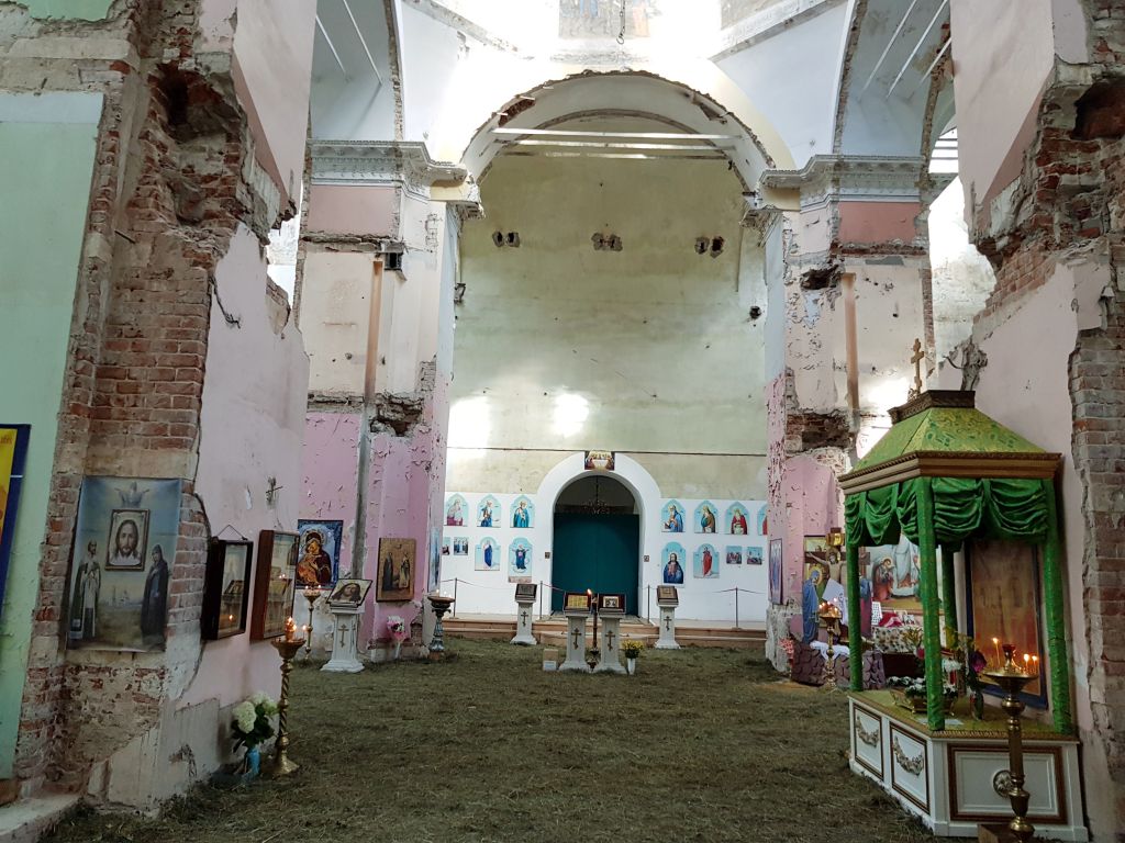 Собор Воскресения Христова, Кашин (Кашинский городской округ, Тверская область). интерьер и убранство, репиод реставрации