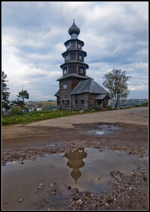 Церковь Тихвинской иконы Божией Матери, Торжок (Торжокский район и г. Торжок, Тверская область). фасады, Старо-Вознесенская (Тихвинская) церковь