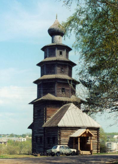 Торжок. Церковь Тихвинской иконы Божией Матери. фасады