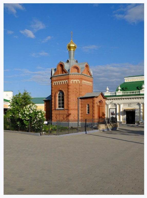 Омск. Часовня Иверской иконы Божией Матери (воссозданная). фасады