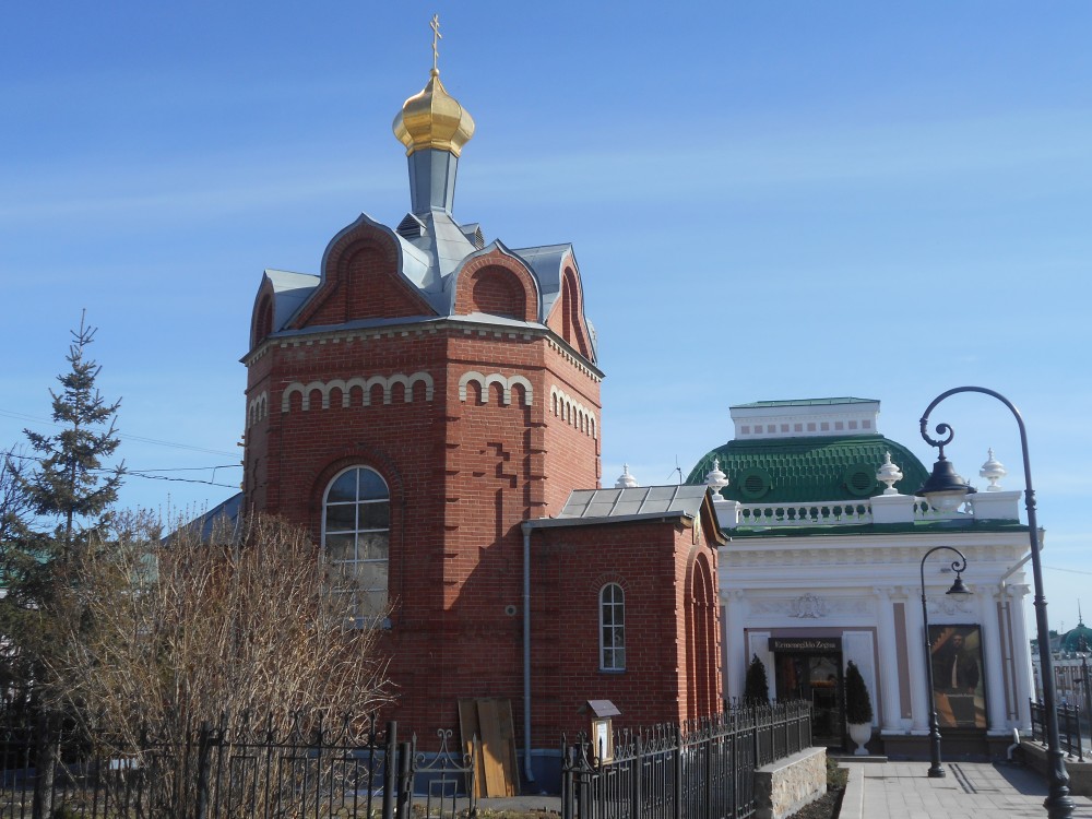 Часовня Иверской иконы Божией Матери (новая), Омск (Омск, город, Омская область). фасады