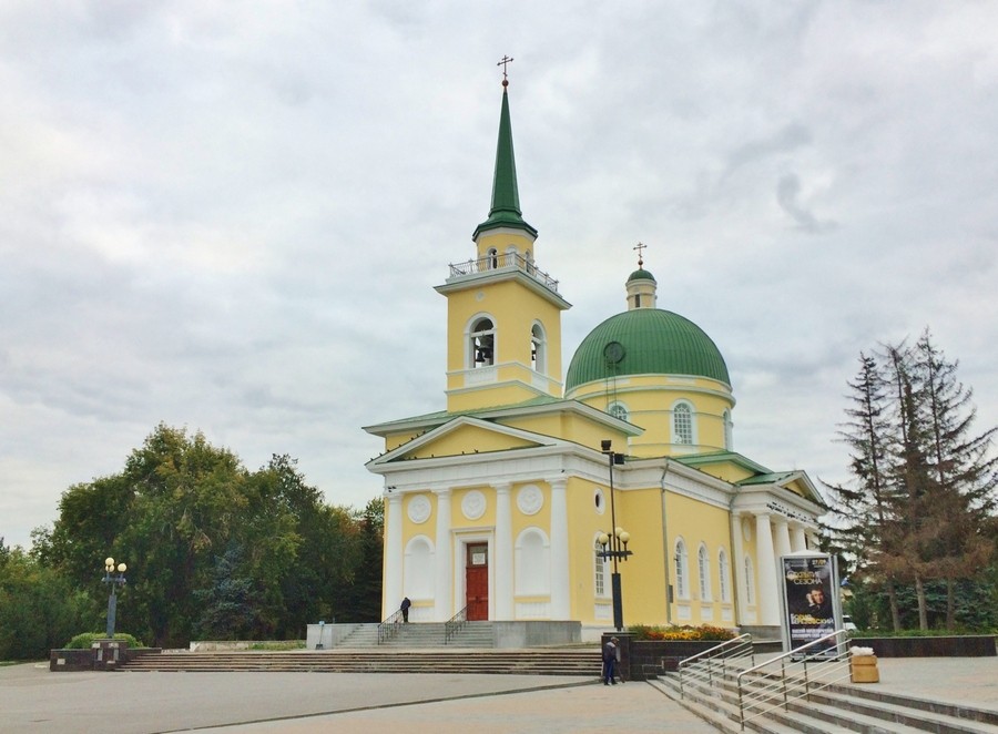 Омск. Собор Николая Чудотворца. фасады