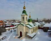 Церковь Иоанна Тобольского, Вид с юга<br>, Омск, Омск, город, Омская область