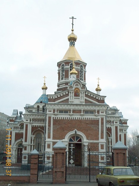 Церковь Николая Чудотворца в Атаманском посёлке, Омск (Омск, город, Омская область). фасады