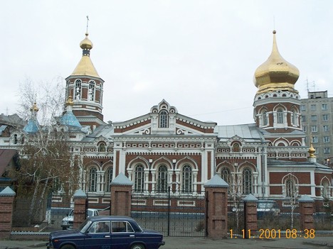 Церковь Николая Чудотворца в Атаманском посёлке, Омск (Омск, город, Омская область). фасады