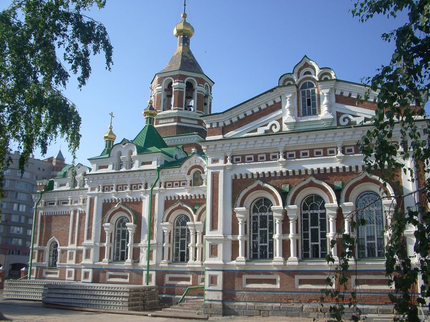 Церковь Николая Чудотворца в Атаманском посёлке, Омск (Омск, город, Омская область). архитектурные детали