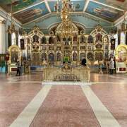 Церковь Николая Чудотворца в Атаманском посёлке, Средняя часть храма<br>, Омск, Омск, город, Омская область