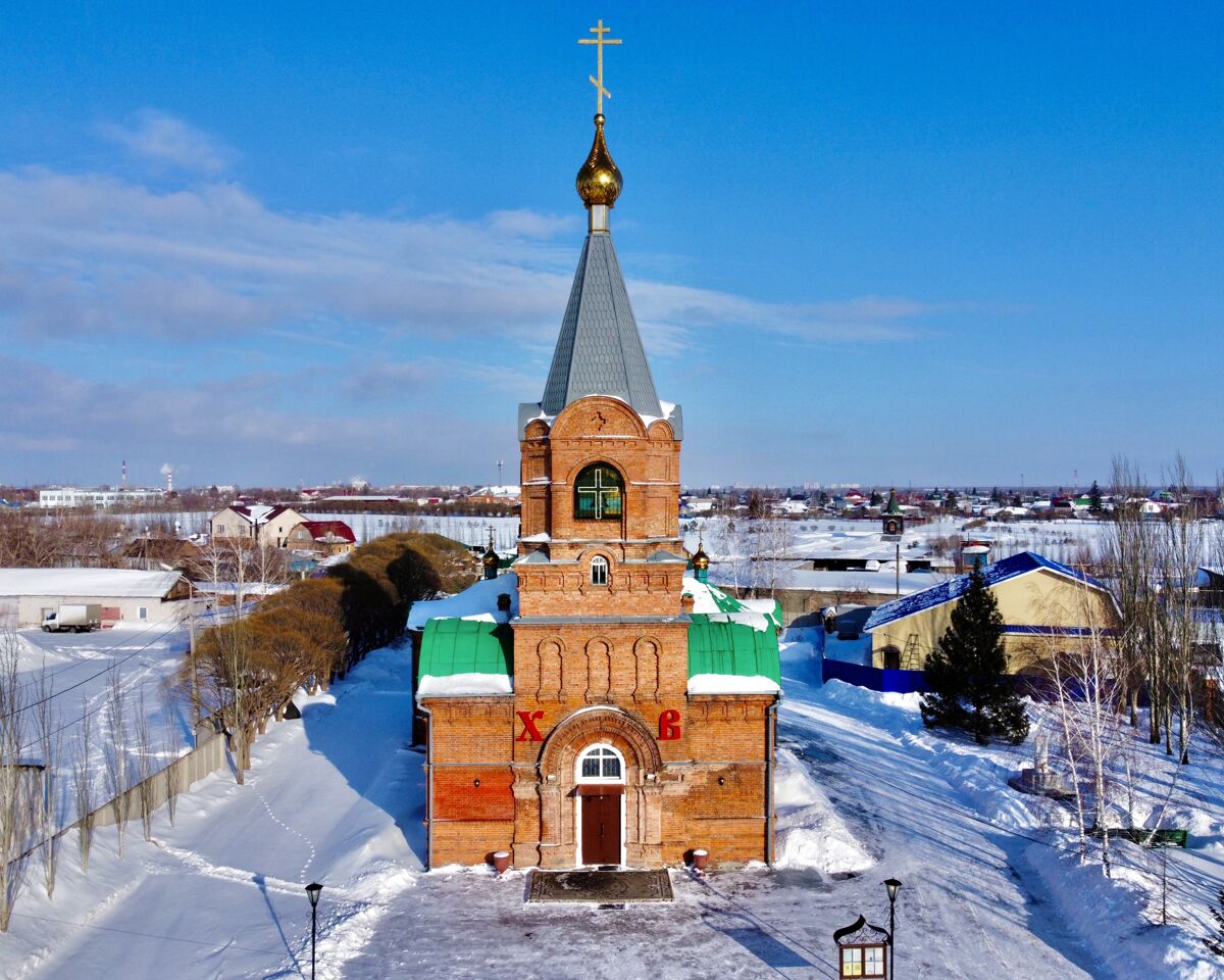 Церковь Казанской иконы Божией Матери, Омск (Омск, город, Омская область). фасады, Вид с запада