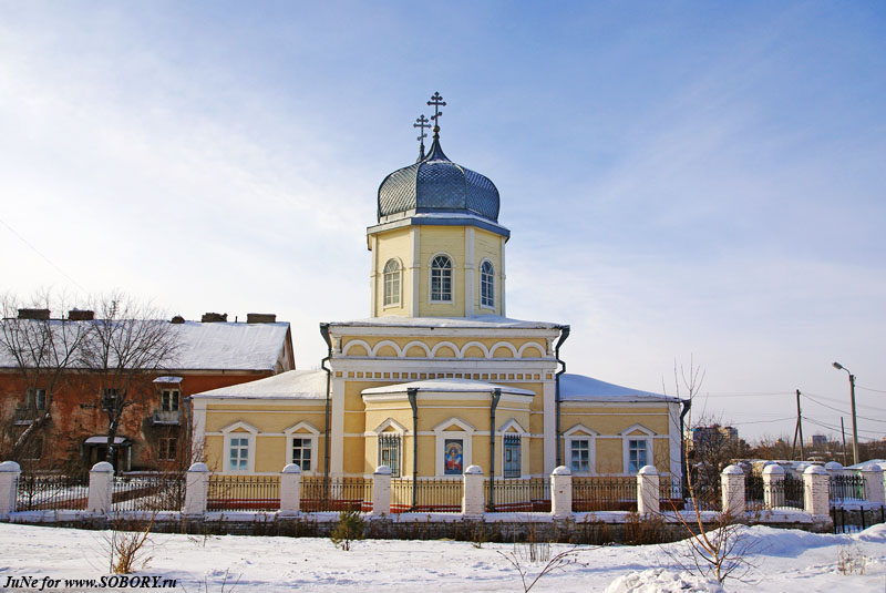 Омск. Церковь Параскевы Пятницы (Шкроевская). фасады