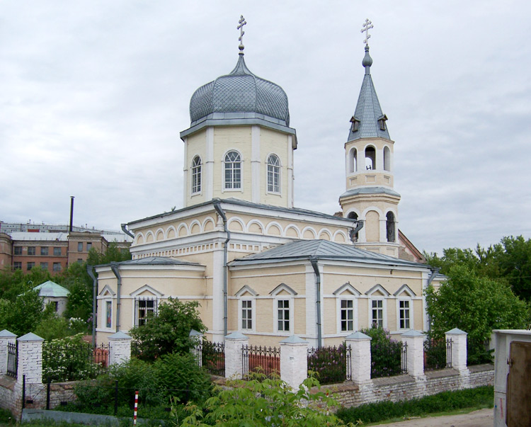 Омск. Церковь Параскевы Пятницы (Шкроевская). фасады