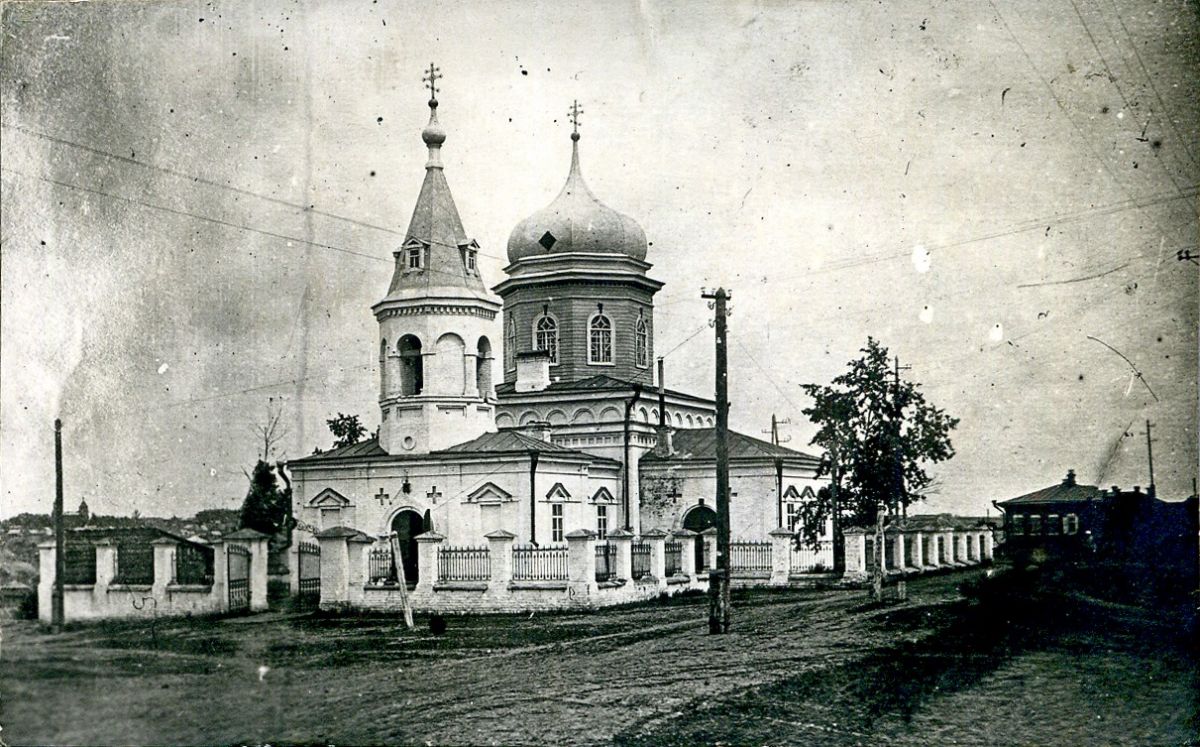 Церковь Параскевы Пятницы (Шкроевская), Омск (Омск, город, Омская область). архивная фотография, Фотография храма Параскевы Пятницы, выполненная в нач. ХХ века (1910-е гг.)