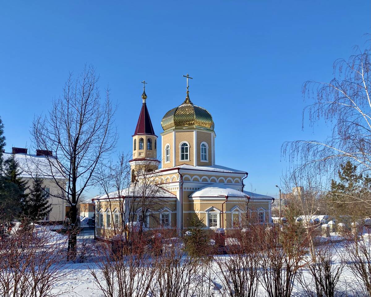 Церковь Параскевы Пятницы (Шкроевская), Омск (Омск, город, Омская область). фасады