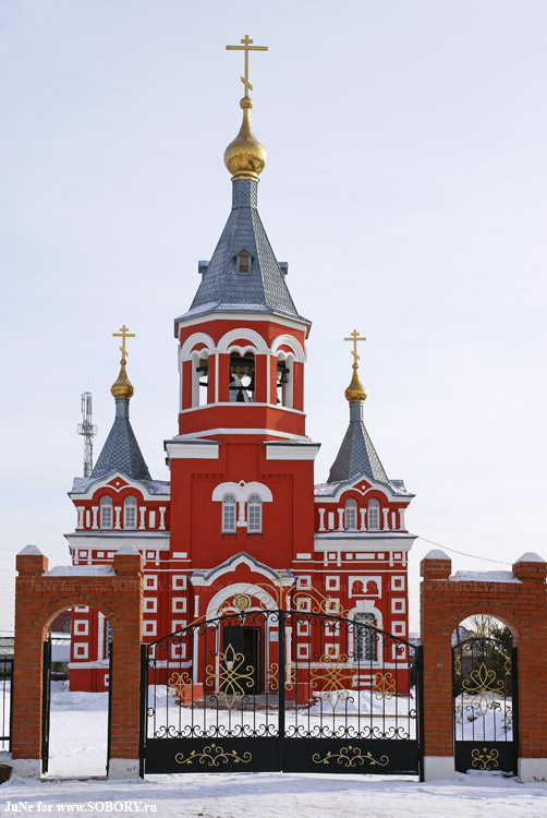 Церковь Николая Чудотворца и Игнатия Богоносца, Омск (Омск, город, Омская область). фасады
