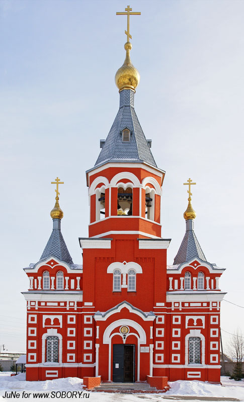 Омск. Церковь Николая Чудотворца и Игнатия Богоносца. фасады