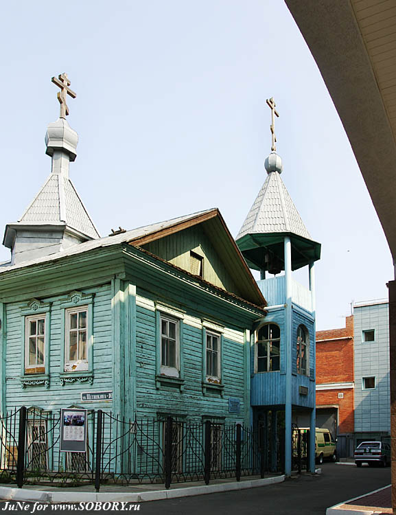 Омск. Церковь Николая Чудотворца (новая). документальные фотографии