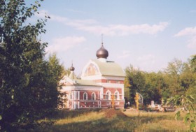 Омск. Храм-часовня Иоанна Воина на Ново-Южном кладбище