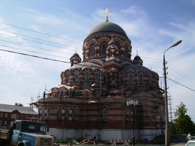 Коломна. Церковь Троицы Живоначальной в Щурове. фасады