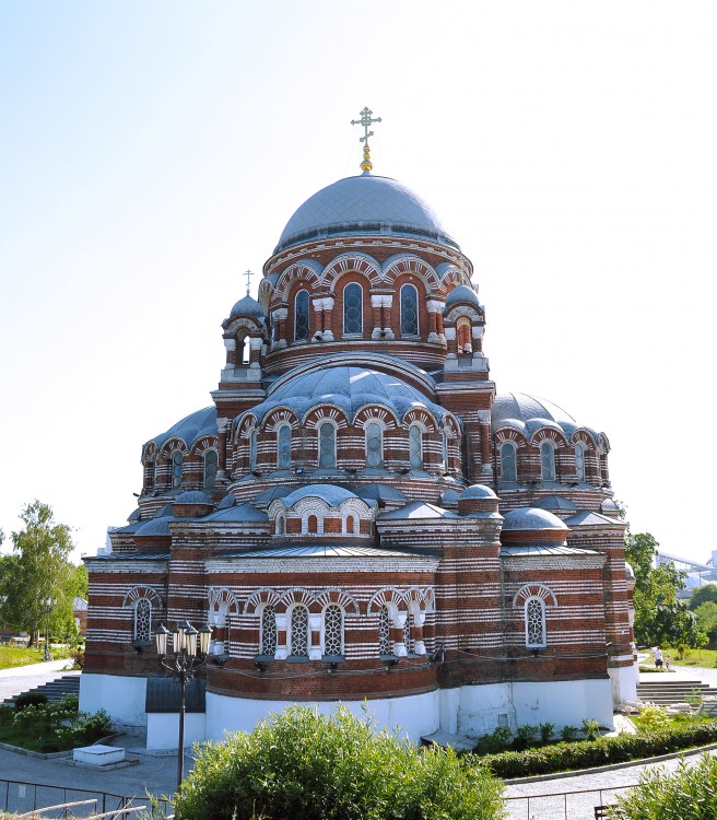 Коломна. Церковь Троицы Живоначальной в Щурове. фасады, Вид с восточной стороны