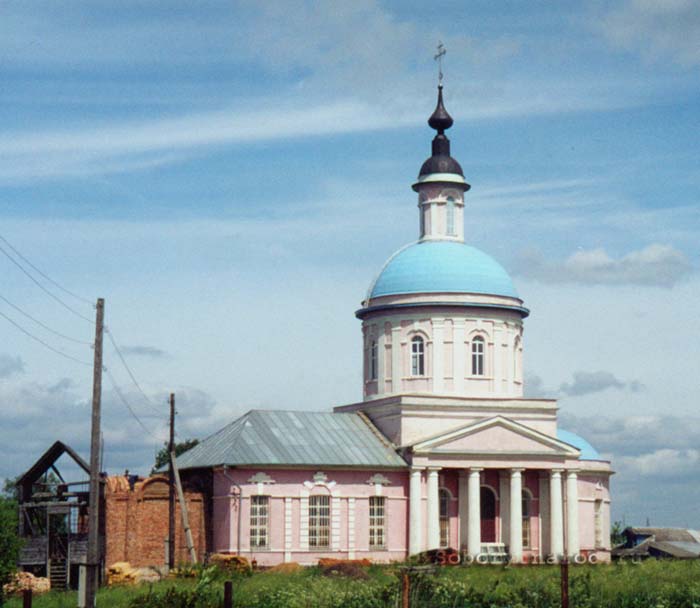 Бужаниново. Церковь Николая Чудотворца. фасады
