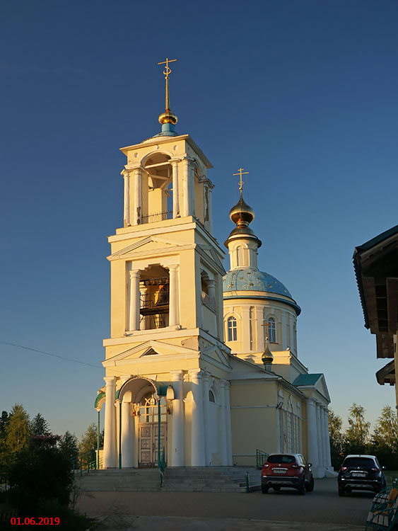 Церковь Николая Чудотворца, Бужаниново (Сергиево-Посадский городской округ, Московская область). фасады