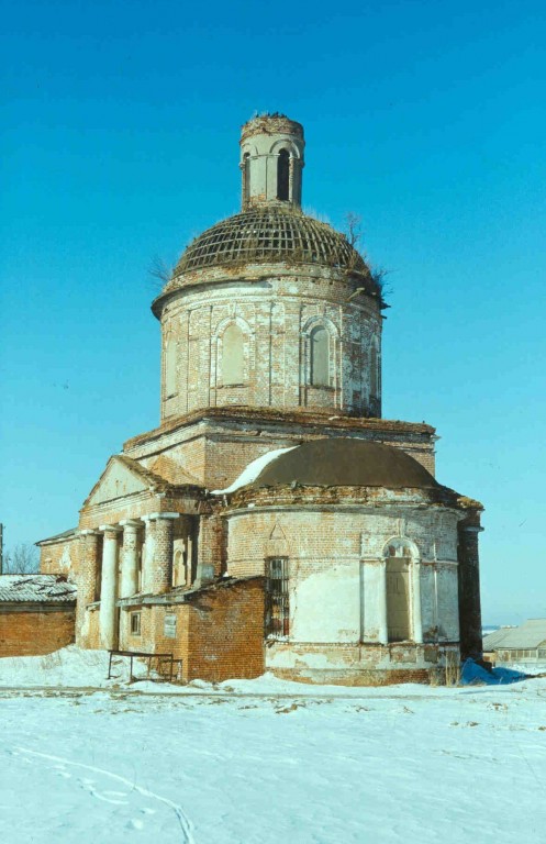 Церковь Николая Чудотворца, Бужаниново (Сергиево-Посадский городской округ, Московская область). фасады