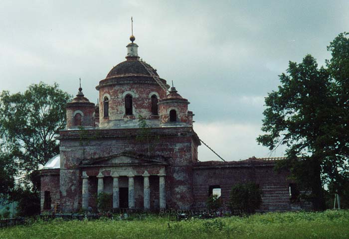 Подсосино. Церковь Успения Пресвятой Богородицы. фасады