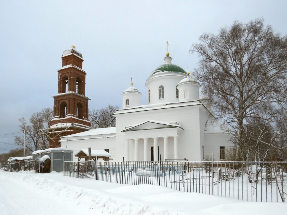 Подсосино. Церковь Успения Пресвятой Богородицы. фасады