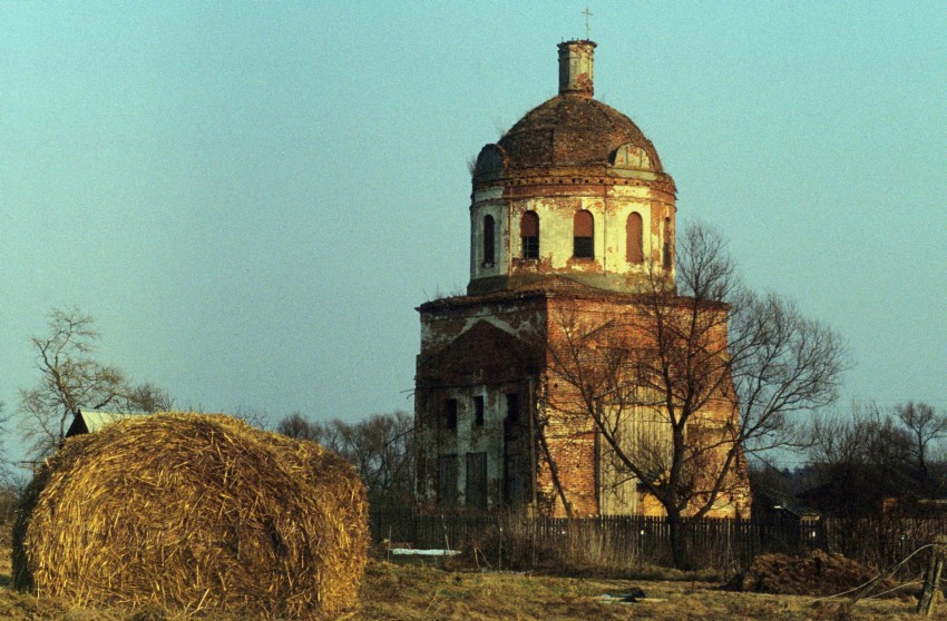 Дерюзино. Церковь Николая Чудотворца. документальные фотографии