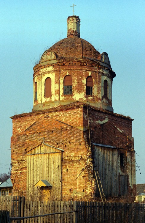 Дерюзино. Церковь Николая Чудотворца. документальные фотографии