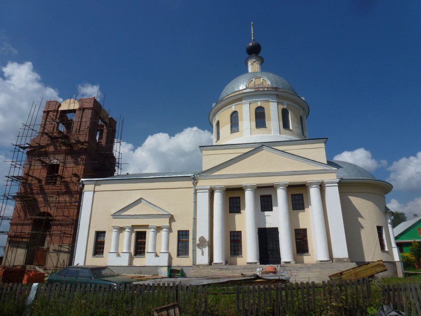 Церковь Николая Чудотворца, Дерюзино (Сергиево-Посадский городской округ, Московская область). фасады