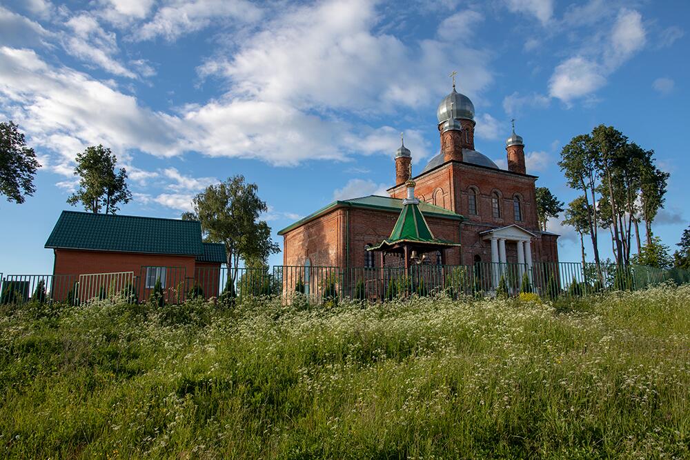 Шарапово. Церковь Михаила Архангела. фасады