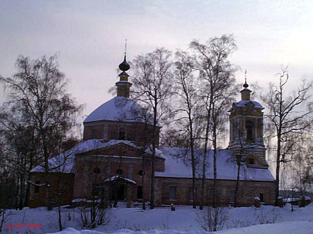 Слотино. Церковь Иоанна Богослова. фасады