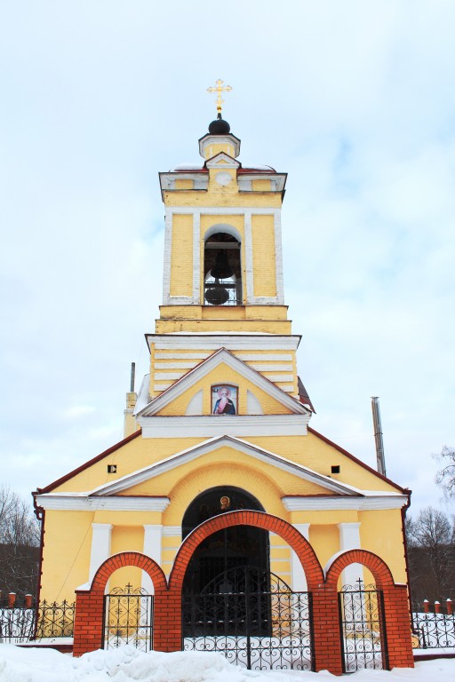 Церковь Иоанна Богослова, Слотино (Сергиево-Посадский городской округ, Московская область). фасады, Вид с запада