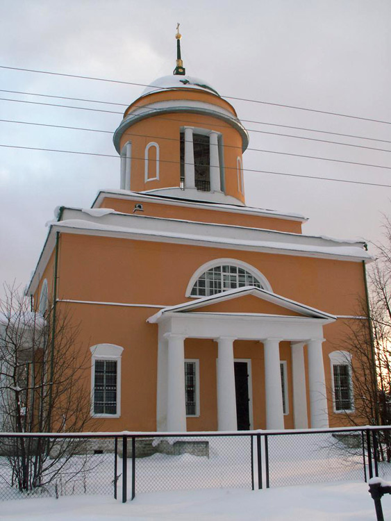 Церковь Воздвижения Креста Господня, Воздвиженское (Сергиево-Посадский городской округ, Московская область). фасады
